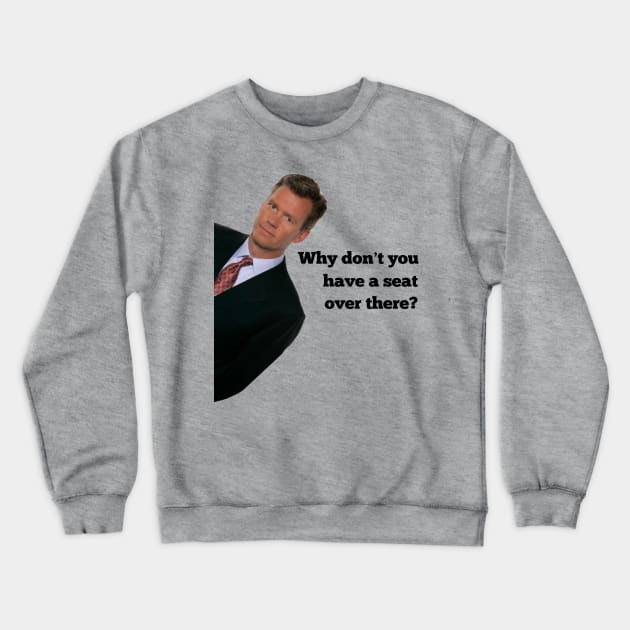 Chris Hansen Crewneck Sweatshirt by sketchfiles